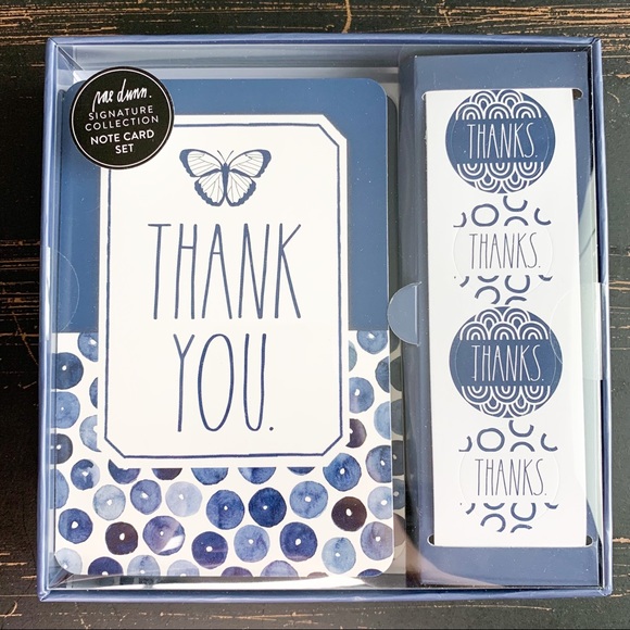 Rae Dunn Note Card Set - Picture 1 of 2